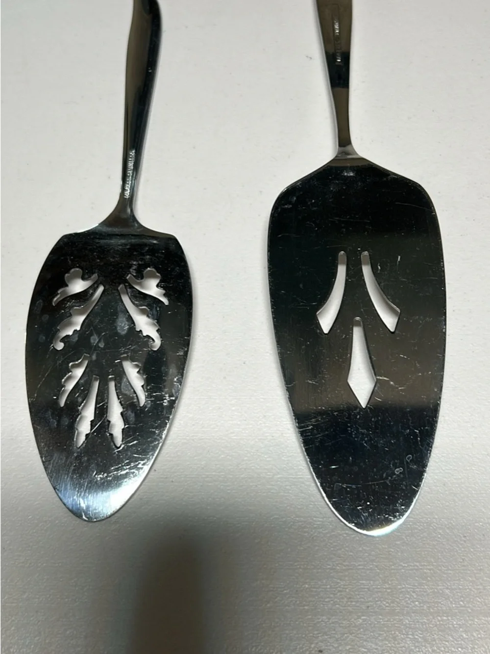 Stainless Steel Silver Cake / Pie Server - Set of 2